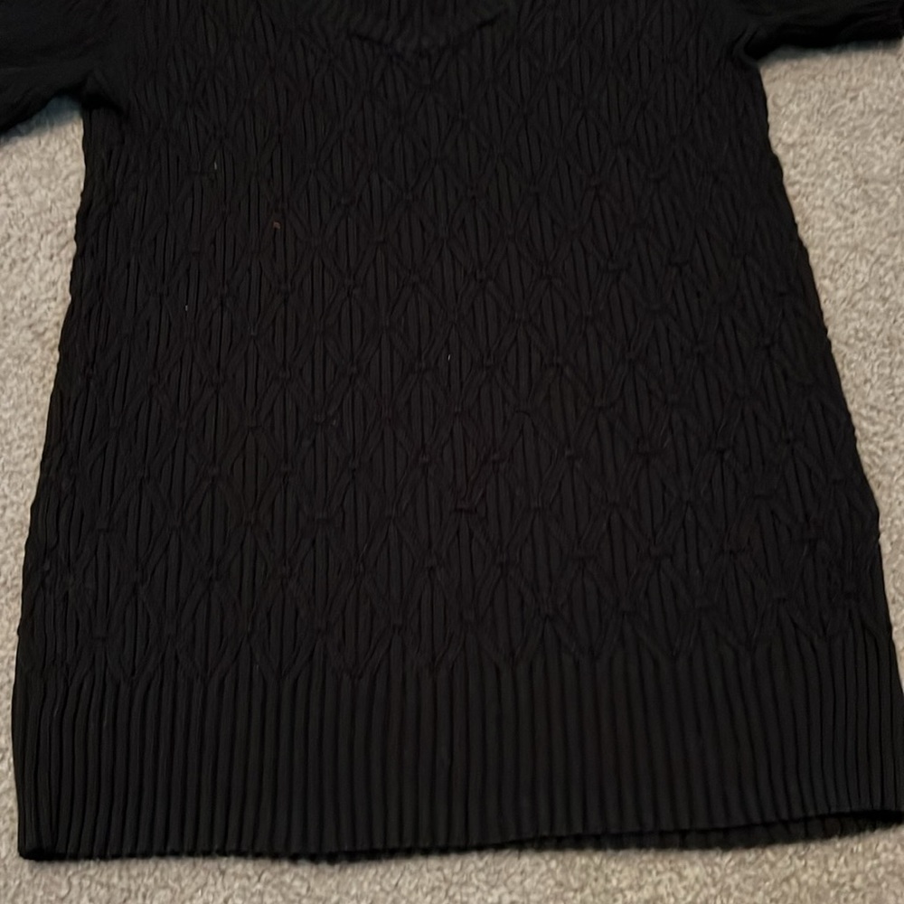 White House Black Market Knit Shirt - Picture 4 of 5
